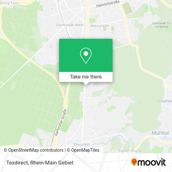 Карта Texdirect