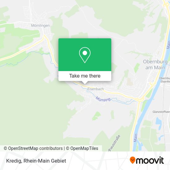 Карта Kredig