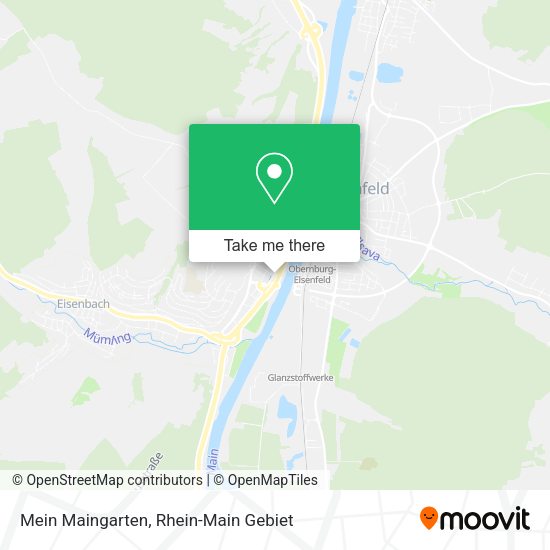 Карта Mein Maingarten
