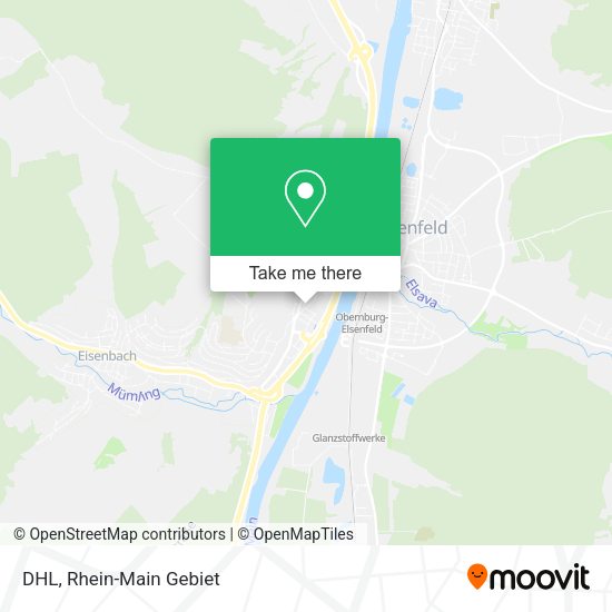Карта DHL