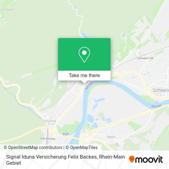 Карта Signal Iduna Versicherung Felix Backes