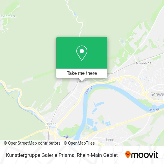 Künstlergruppe Galerie Prisma map