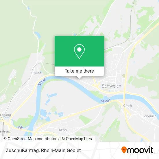 Карта Zuschußantrag