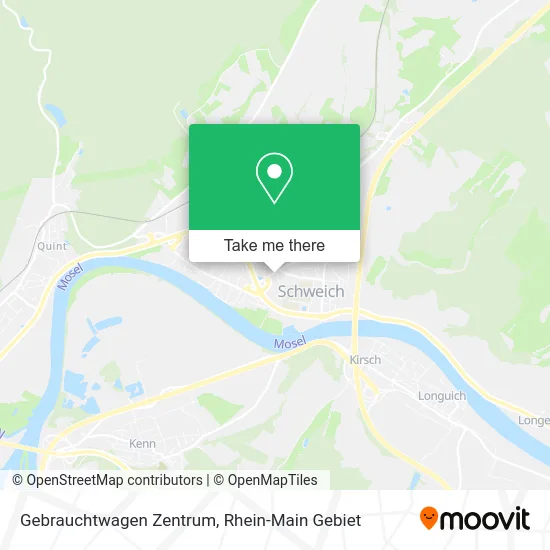 Карта Gebrauchtwagen Zentrum