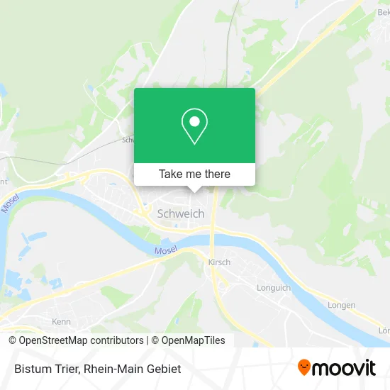 Карта Bistum Trier