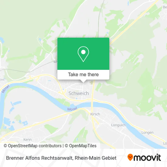 Карта Brenner Alfons Rechtsanwalt