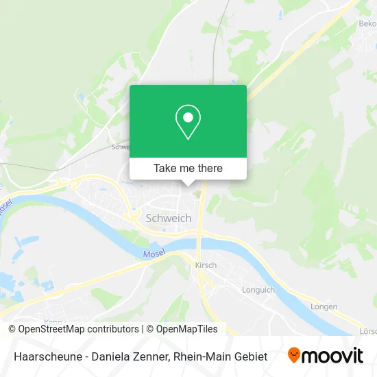 Карта Haarscheune - Daniela Zenner