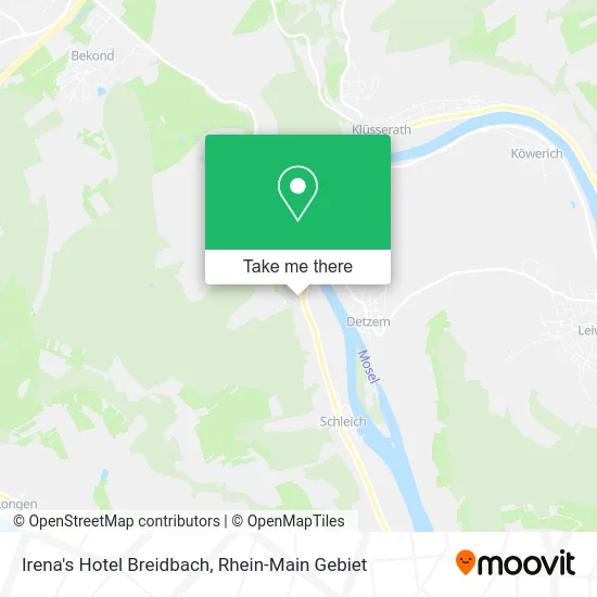 Карта Irena's Hotel Breidbach