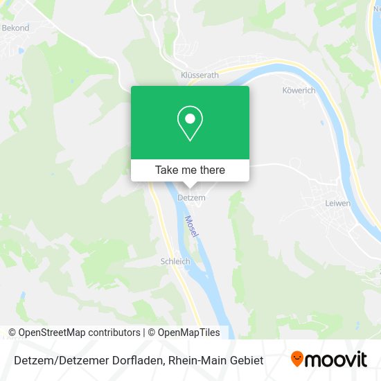 Карта Detzem/Detzemer Dorfladen