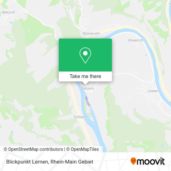 Карта Blickpunkt Lernen