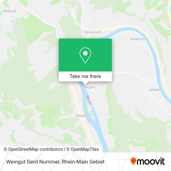 Карта Weingut Gerd Nummer