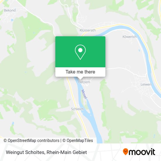 Карта Weingut Scholtes