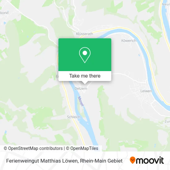 Карта Ferienweingut Matthias Löwen