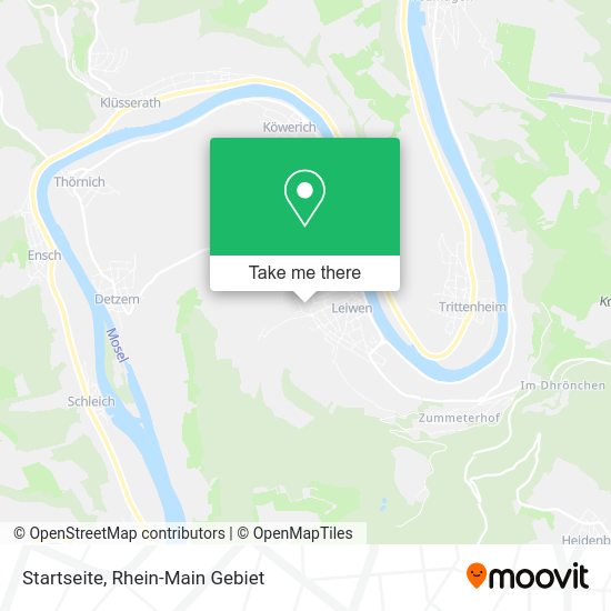 Карта Startseite