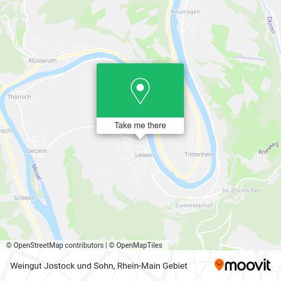 Карта Weingut Jostock und Sohn