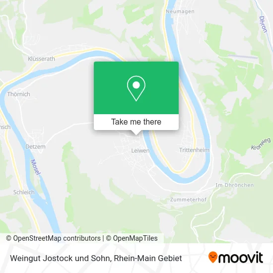 Карта Weingut Jostock und Sohn