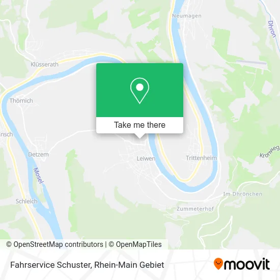Карта Fahrservice Schuster