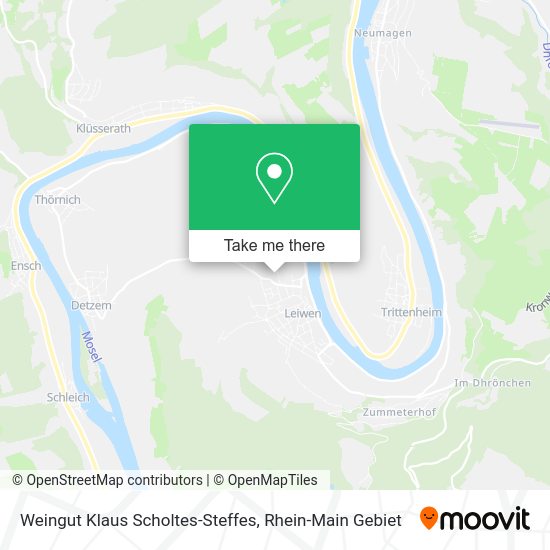 Карта Weingut Klaus Scholtes-Steffes
