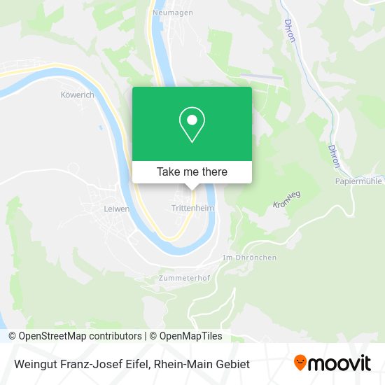 Карта Weingut Franz-Josef Eifel
