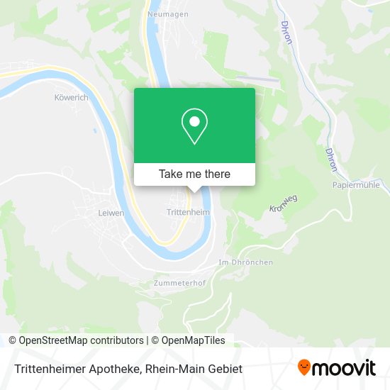 Карта Trittenheimer Apotheke