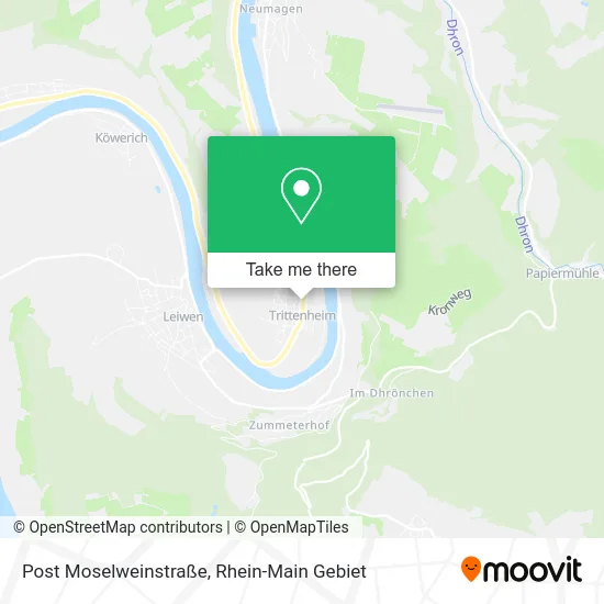 Карта Post Moselweinstraße
