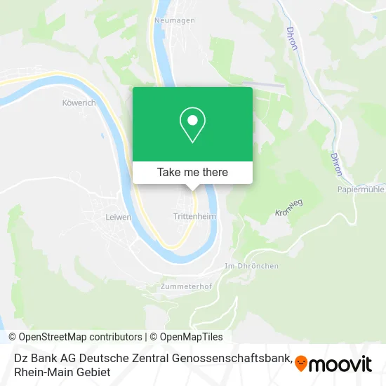 Карта Dz Bank AG Deutsche Zentral Genossenschaftsbank