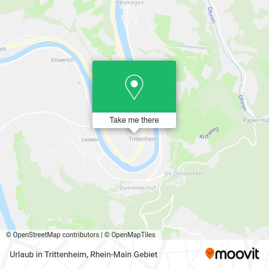 Карта Urlaub in Trittenheim