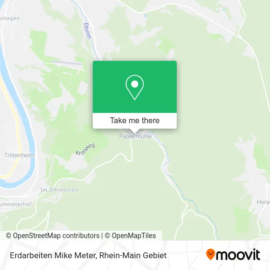 Карта Erdarbeiten Mike Meter