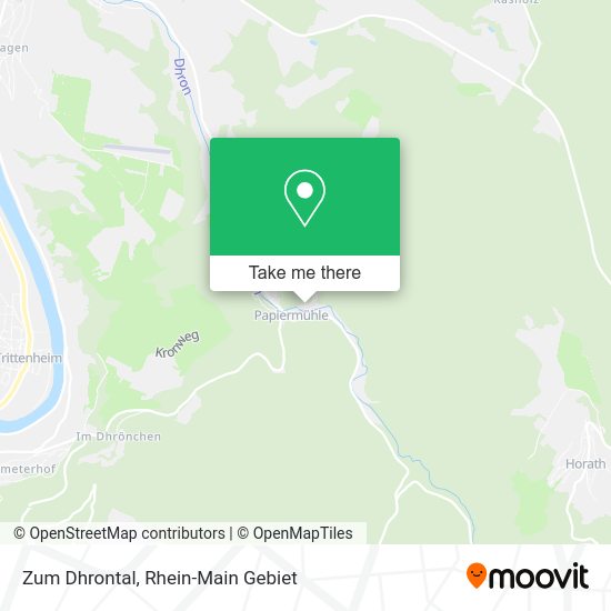 Карта Zum Dhrontal