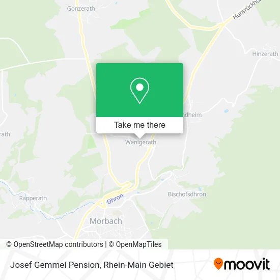 Карта Josef Gemmel Pension