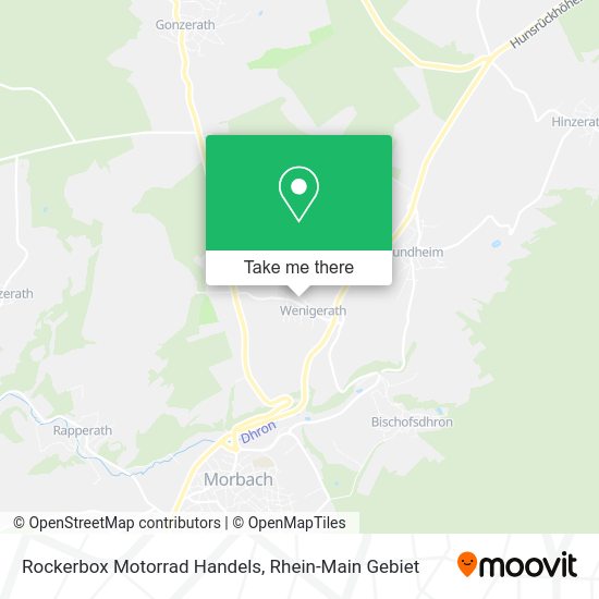 Карта Rockerbox Motorrad Handels