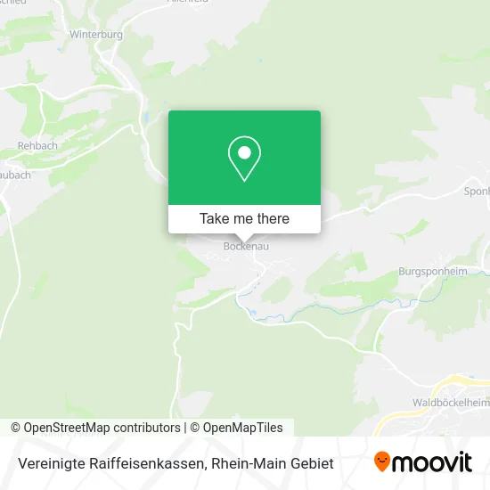 Карта Vereinigte Raiffeisenkassen