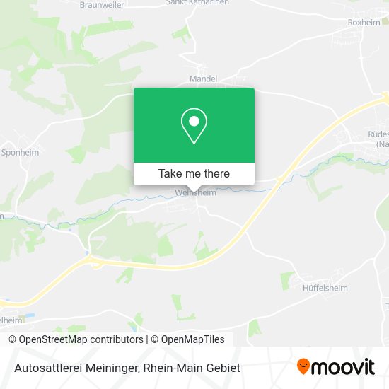 Карта Autosattlerei Meininger