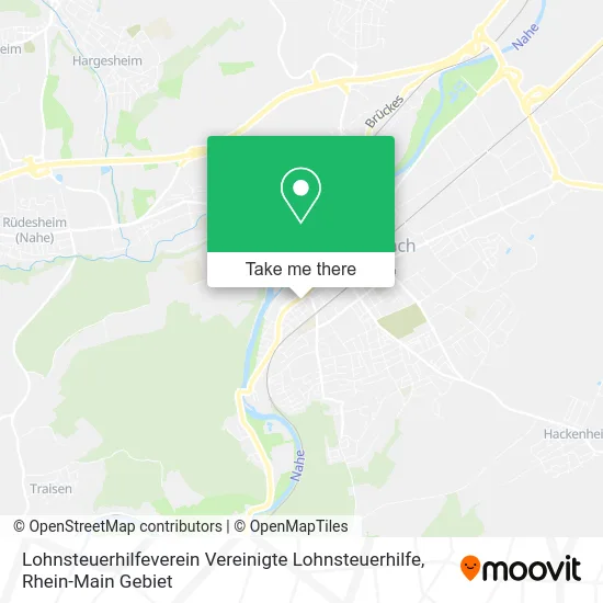 Карта Lohnsteuerhilfeverein Vereinigte Lohnsteuerhilfe