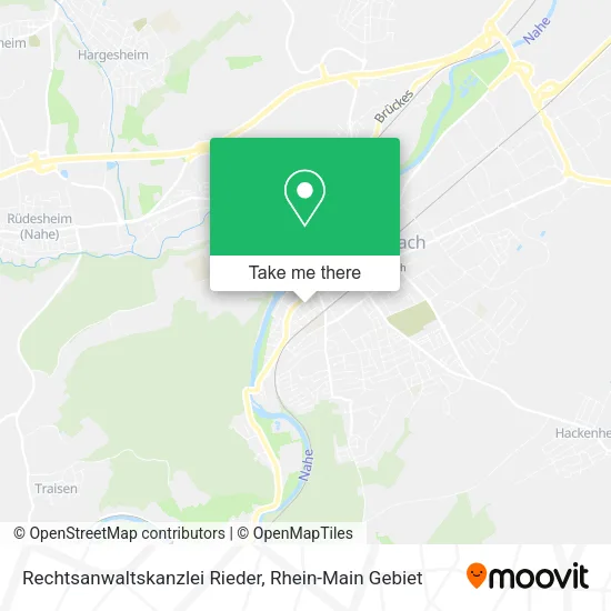 Карта Rechtsanwaltskanzlei Rieder
