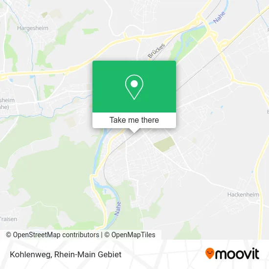 Карта Kohlenweg