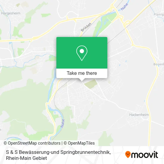 Карта S & S Bewässerung-und Springbrunnentechnik