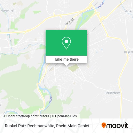 Карта Runkel Patz Rechtsanwälte