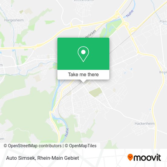 Карта Auto Simsek