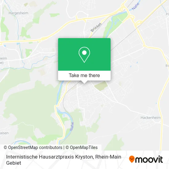 Карта Internistische Hausarztpraxis Kryston