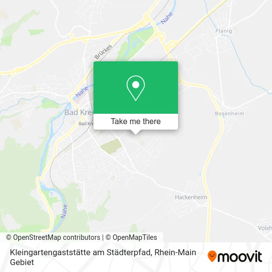 Карта Kleingartengaststätte am Städterpfad