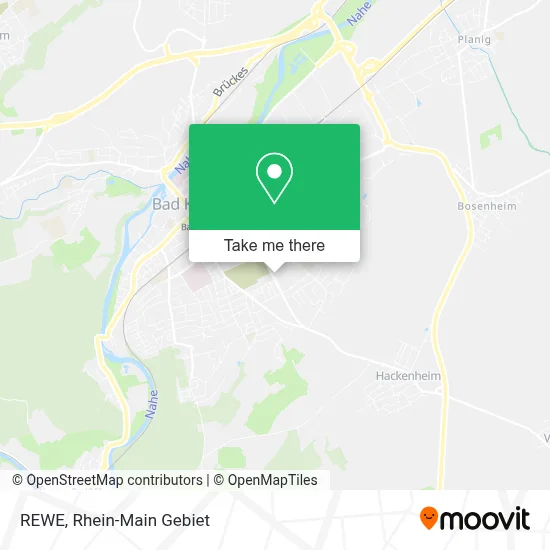 REWE map