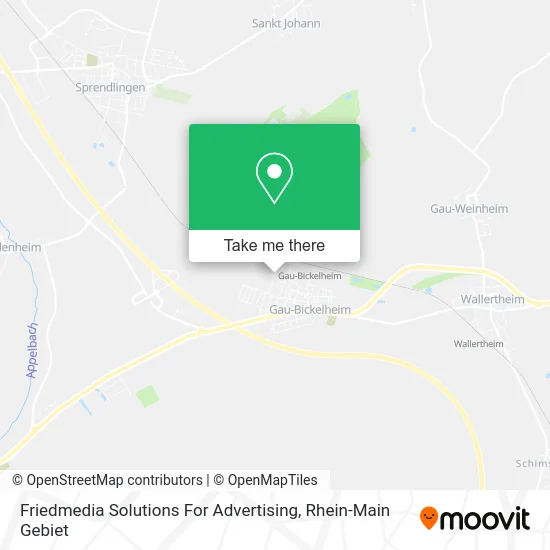 Friedmedia Solutions For Advertising map