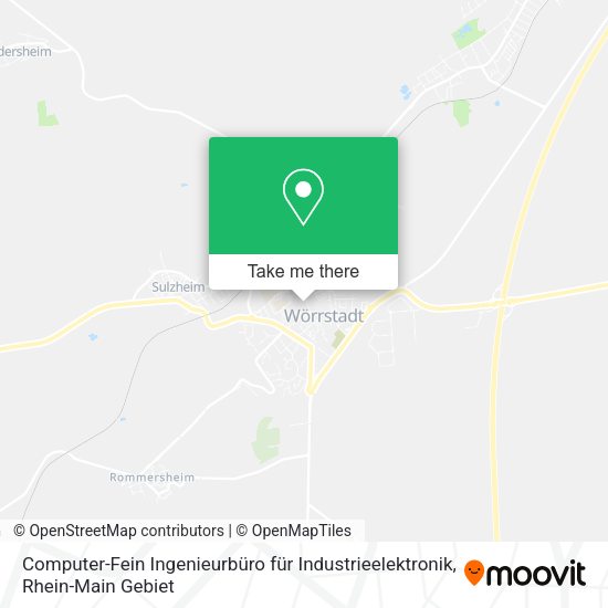 Карта Computer-Fein Ingenieurbüro für Industrieelektronik