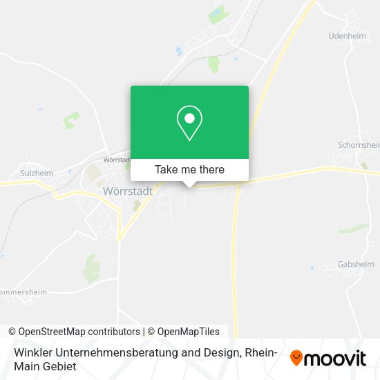 Карта Winkler Unternehmensberatung and Design