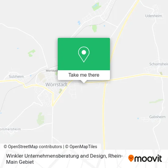 Карта Winkler Unternehmensberatung and Design