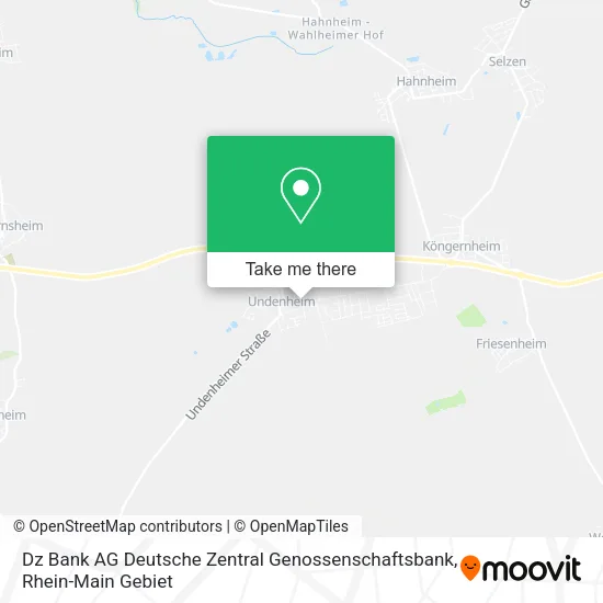 Карта Dz Bank AG Deutsche Zentral Genossenschaftsbank