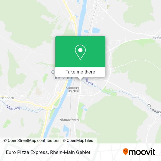 Карта Euro Pizza Express