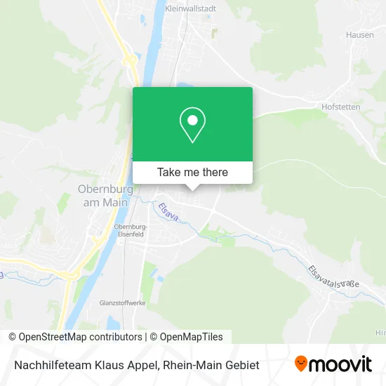 Карта Nachhilfeteam Klaus Appel