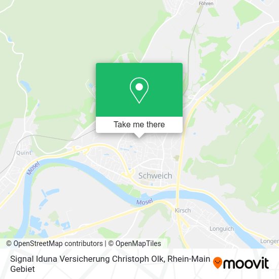 Карта Signal Iduna Versicherung Christoph Olk